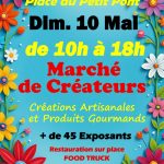 Présence au marché de créateurs de Vedene