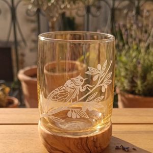 Verre Décamino Création cigale